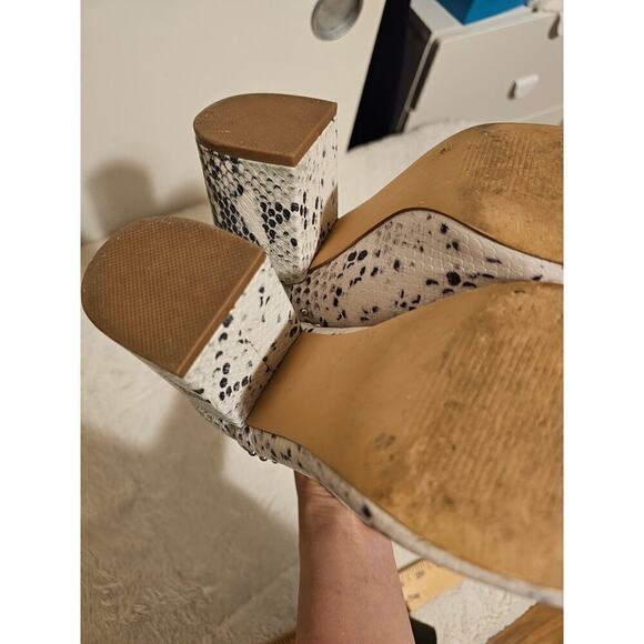 Steve Madden Rockstar SnakeSkin Ankle boots. 9M. Studded accents. Stylish.Unique - Picture 11 of 13